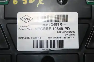 Peça sobressalente para automóvel em segunda mão quadrante por renault captur limited referências oem iam 248103499r  