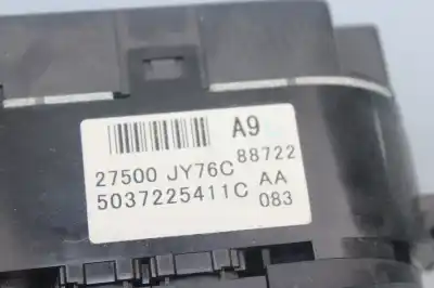 Peça sobressalente para automóvel em segunda mão comando de sofagem (chauffage / ar condicionado)  por renault koleos 2.0 dci d fap referências oem iam 27500jy76c  