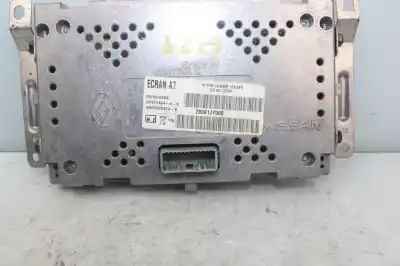 Peça sobressalente para automóvel em segunda mão display gps / multimídia por renault koleos 2.0 dci d fap referências oem iam 281214044b  