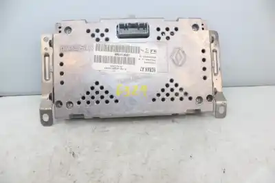 Peça sobressalente para automóvel em segunda mão display gps / multimídia por renault koleos 2.0 dci d fap referências oem iam 281214044b  