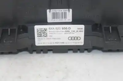 Автозапчасти б/у приборная доска за audi a1 (8xk) attracted 95 cv / 70 kw ссылки oem iam 8xa920930d  