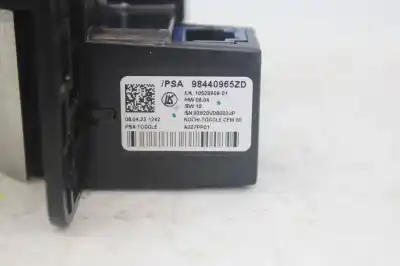 Peça sobressalente para automóvel em segunda mão alavanca de velocidades por peugeot 2008 (p1) (e-) active 78 cv / 57 kw referências oem iam 98440965zd