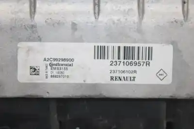 Second-hand car spare part ecu engine control for renault captur i (j5_, h5_) 1.2 tce 120 oem iam references 237106957r  