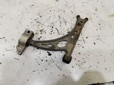 Peça sobressalente para automóvel em segunda mão braço de suspensão inferior esquerdo dianteiro por seat leon (1p1) 2.0 tdi 16v referências oem iam 1k0407153g