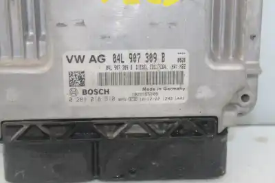 Second-hand car spare part ecu engine control for seat leon (5f1) 1.6 tdi oem iam references 04l907309b  
