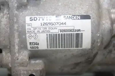 Second-hand car spare part air conditioning compressor for dacia duster (hs_) 1.5 dci oem iam references 926006229r  