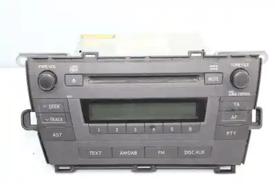 Pezzo di ricambio per auto di seconda mano impianto audio / radio cd per toyota prius (nhw30) plug-in hybrid advance riferimenti oem iam 8612047340  
