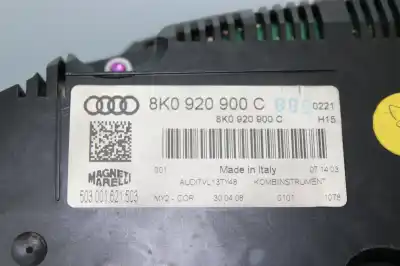 Second-hand car spare part dashboard for audi a4 avant (8k5) (2008) básico oem iam references 8k0920900c  
