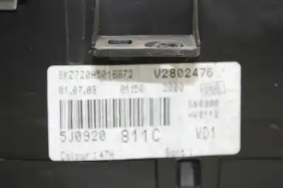 Second-hand car spare part dashboard for skoda fabia familiar (6y5) young line 69 cv / 51 kw oem iam references 5j0920811c  