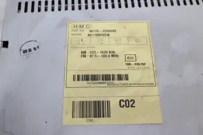 Автозапчасти б/у аудиосистема / радио cd за hyundai i40 i cw (vf) 1.7 crdi ссылки oem iam 961703z0504x  