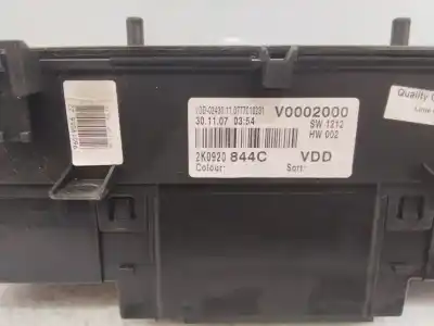 İkinci el araba yedek parçası enstrüman paneli için volkswagen caddy ka/kb (2k) 1.9 tdi oem iam referansları 2k0920844c  