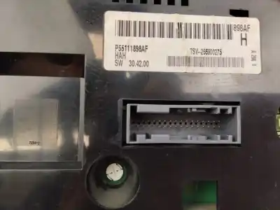 Peça sobressalente para automóvel em segunda mão comando de sofagem (chauffage / ar condicionado)  por dodge journey se referências oem iam p55111898af  