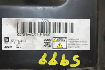Second-hand car spare part ecu engine control for opel astra j (p10) 1.7 cdti (68) oem iam references 55579443   Second-hand car spare part ecu engine control for opel astra j (p10) 1.7 cdti (68) oem iam references 55579443