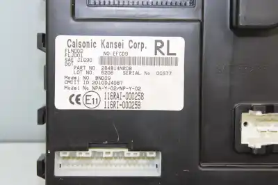 Pezzo di ricambio per auto di seconda mano modulo elettronico per nissan leaf basis riferimenti oem iam 284b14nr0b  