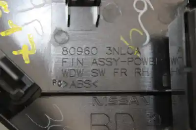 Pezzo di ricambio per auto di seconda mano interruttore alzacristalli anteriore destro per nissan leaf basis riferimenti oem iam 809603nl0a