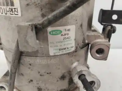 Peça sobressalente para automóvel em segunda mão compressor de ar condicionado a/a a/c por kia sportage concept 4x2 referências oem iam dx9fa10