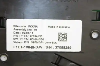 Second-hand car spare part dashboard for ford focus active oem iam references f1et10849bjv  