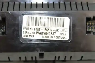 Peça sobressalente para automóvel em segunda mão comando de sofagem (chauffage / ar condicionado)  por ford focus active referências oem iam f1et18c612ak  