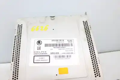 Автозапчастина б/у аудіо система / радіо cd для skoda superb combi (3t5) comfort посилання на oem iam 3t0035161g  