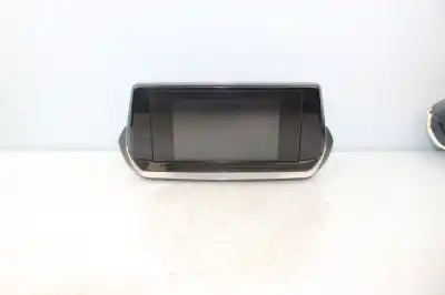 Peça sobressalente para automóvel em segunda mão display gps / multimídia por peugeot 2008 (p1) active referências oem iam 9838129680