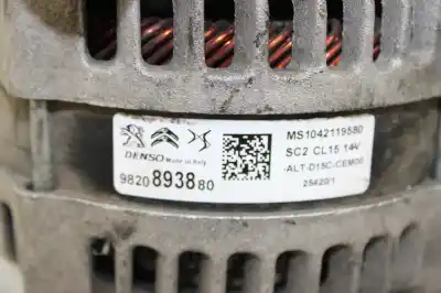 Автозапчасти б/у генератор за citroen c4 cactus shine ссылки oem iam 9820893880