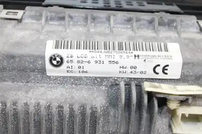 Second-hand car spare part multifunction display for bmw serie 7 (e65/e66) 730d oem iam references 65826931556  