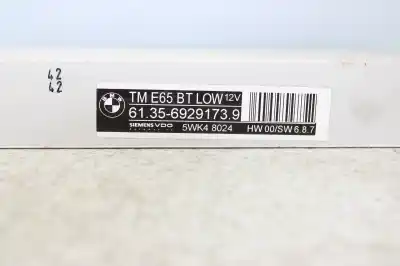 Second-hand car spare part electronic module for bmw serie 7 (e65/e66) 730d oem iam references 613569291739  