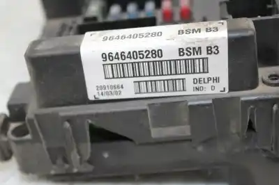 Second-hand car spare part fuse box unit for peugeot 307 break/sw (s2) sw pack 136 cv / 100 kw oem iam references 9646405280