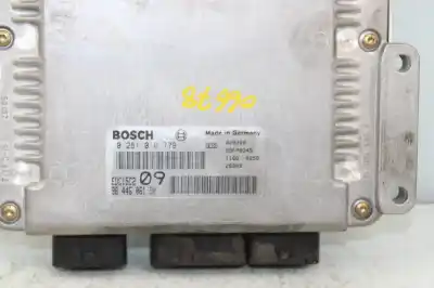 Second-hand car spare part ecu engine control for peugeot 307 break/sw (s2) sw pack 136 cv / 100 kw oem iam references 9644606180