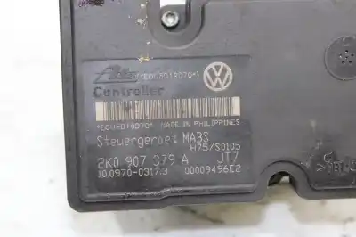 Second-hand car spare part abs for volkswagen caddy furgón/combi 2k desde 02/2004 hasta 07/2010 caddy furgón [k4a/a9l] oem iam references 2k0907379a  