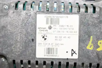 Tweedehands auto-onderdeel multifunctioneel display voor bmw x1 (e84) sdrive 20d efficientdynamics edition oem iam-referenties 206317601  