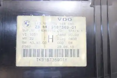 Second-hand car spare part dashboard for bmw x1 (e84) sdrive 20d efficientdynamics edition oem iam references 918736901  