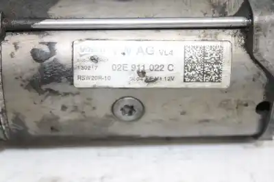 Peça sobressalente para automóvel em segunda mão motor de arranque por seat leon (5f1) 2.0 tdi referências oem iam 02e911022c  