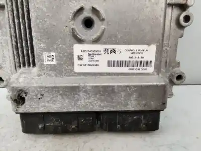 Second-hand car spare part ecu engine control for opel crossland x selective oem iam references 9851418180  