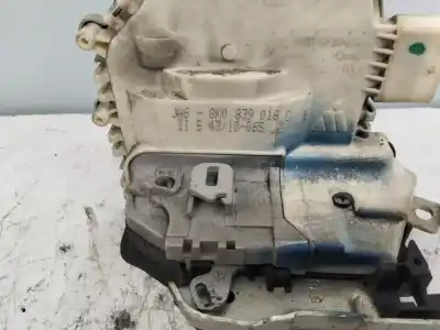 Peça sobressalente para automóvel em segunda mão FECHADURA DA PORTA TRASEIRA DIREITA por AUDI A5 SPORTBACK (8T)  Referências OEM IAM 8K0839016C  
