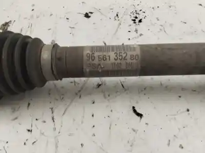 Pezzo di ricambio per auto di seconda mano trasmissione anteriore sinistra per citroen c4 lim. exclusive riferimenti oem iam 9656135280