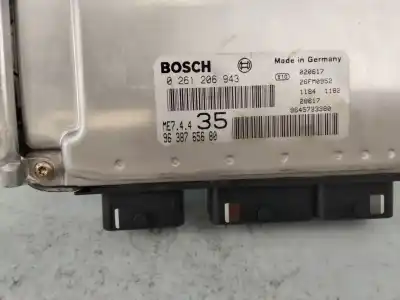 Second-hand car spare part ecu engine control for peugeot 307 break/sw (s2) x-line 109 cv / 80 kw oem iam references 9638765680  