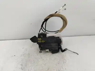 Second-hand car spare part left front door lock for nissan leaf basis oem iam references   