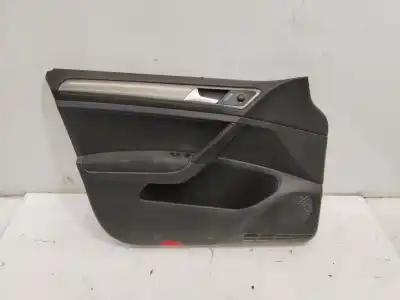 Peça sobressalente para automóvel em segunda mão forra / revestimento da porta dianteira esquerda por volkswagen golf vii (5g1, bq1, be1, be2) 1.6 tdi referências oem iam 