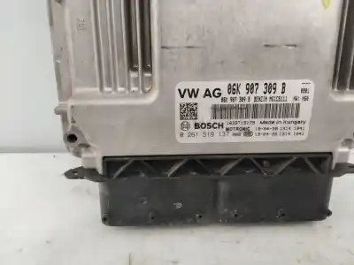 Second-hand car spare part ecu engine control for seat leon (5f1) fr oem iam references 06k907309b  