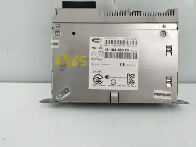 Автозапчасти б/у аудиосистема / радио cd за citroen c4 picasso ii 1.6 hdi / bluehdi 115 ссылки oem iam 9810486080