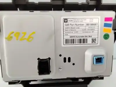 Автозапчастина б/у багатофункційний дисплей для opel astra j lim. excellence посилання на oem iam 14780330  