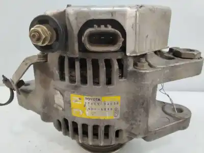 Автозапчастина б/у генератор для toyota yaris (ksp9/scp9/nlp9) active 90 cv / 66 kw посилання на oem iam 2706033020  