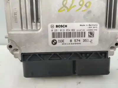 Second-hand car spare part ecu engine control for bmw x1 (e84) sdrive 20 d oem iam references dde8574351  