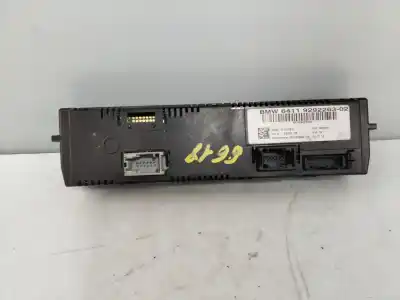Second-hand car spare part heating / air conditioning control panel for bmw x1 (e84) sdrive 20 d oem iam references 6411929226302  