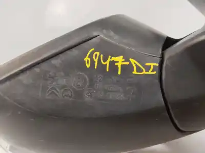 Peça sobressalente para automóvel em segunda mão espelho retrovisor esquerdo por citroen c3 live referências oem iam e20211047  