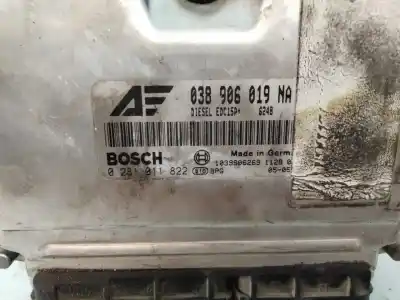 Peça sobressalente para automóvel em segunda mão centralina de motor uce por seat alhambra (7v9) stylance 131 cv / 96 kw referências oem iam 038906019na