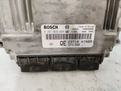 Second-hand car spare part ecu engine control for renault koleos dynamique r-link oem iam references 237100746r  