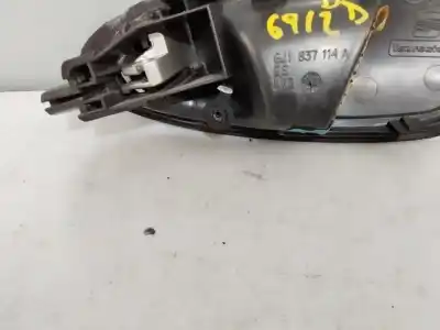 Second-hand car spare part INTERIOR RIGHT FRONT HANDLE for SEAT IBIZA (6J5)  OEM IAM references 6J1837114  