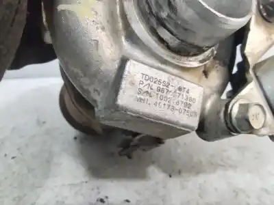 Автозапчасти б/у турбокомпенсатор за citroen jumpy hdi 90 27 l1h1 furg. 90 cv / 66 kw ссылки oem iam td025s206t4  